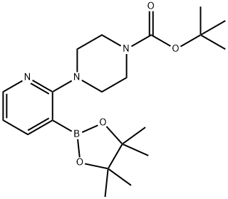 4-[3-(4,4,5,5-TETRAMETHYL-[1,3,2]DIOXABOROLAN-2-YL)-PYRIDIN-2-YL]-PIPERAZINE-1-CARBOXYLIC ACID TERT-BUTYL ESTER