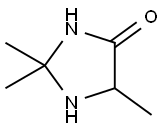 4-Imidazolidinone,2,2,5-trimethyl-(9CI) Struktur