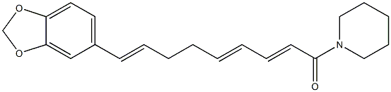 dehydropipernonaline Struktur