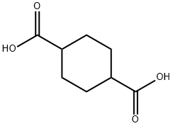 1,4-Cyclohexanedicarboxylic acid Struktur