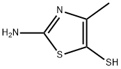 5-Thiazolethiol,2-amino-4-methyl-(9CI) Struktur