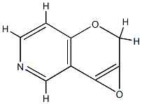 2H-Oxireno[4,5]pyrano[3,2-c]pyridine(9CI) Struktur