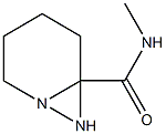 1,7-Diazabicyclo[4.1.0]heptane-6-carboxamide,N-methyl-(9CI) Struktur