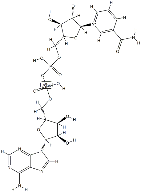 nicotinamide arabinoside adenine dinucleotide Struktur