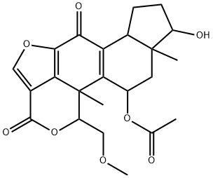 17-hydroxywortmannin Struktur