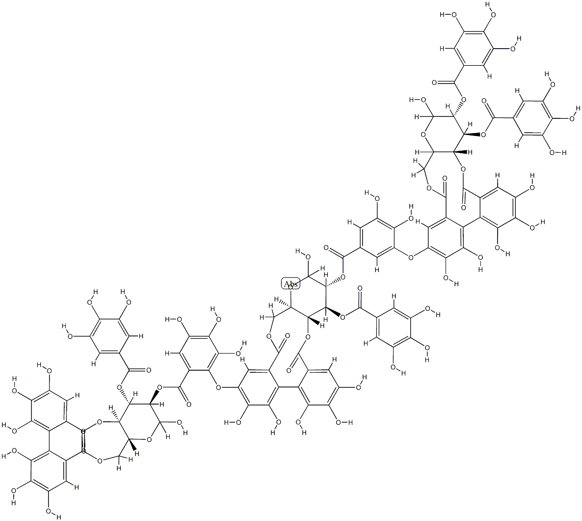 cornusiin C Struktur