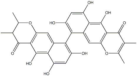 chaetochromin D Struktur