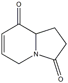 3,8(2H,5H)-Indolizinedione,1,8a-dihydro-(9CI) Struktur