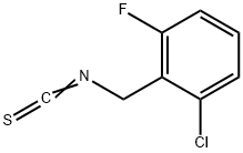 2-Chloro-6-fluorobenzyl isothiocyanate Struktur