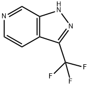 3-(Trifluoromethl)-1H-pyrazolo[3,4-c]pyridine Struktur