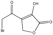 2,3-Furandione, 4-(2-bromo-1-hydroxyethylidene)dihydro- (6CI,9CI) Struktur