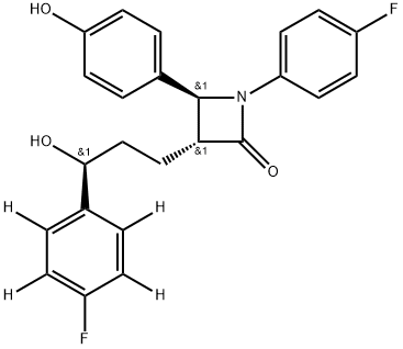 EzetiMibe-d4 Struktur