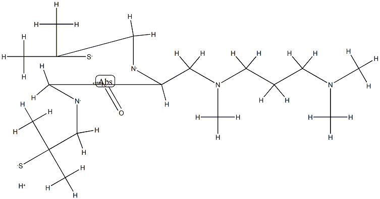 technetium Tc 99m TMPDA Struktur