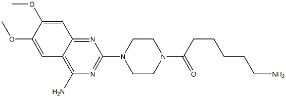 prazosinamine Struktur