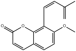 cis-Dehydroosthol Struktur