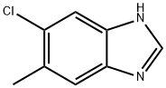 1H-Benzimidazole,5-chloro-6-methyl-(9CI) Struktur