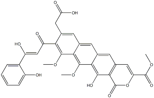 thermorubin Struktur