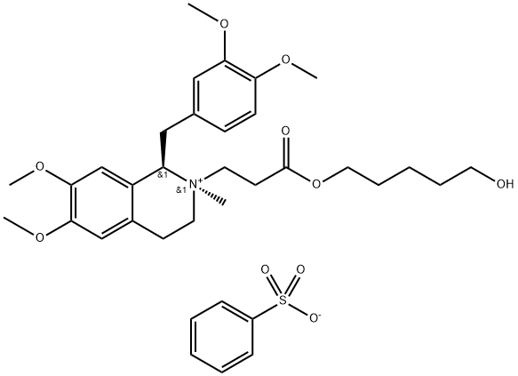 AtracuriuM IMpurity D2 (cis-Quaternary Alcohol) Struktur