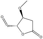 L-erythro-Penturonic acid, 4-deoxy-3-O-methyl-, gamma-lactone (9CI) Struktur