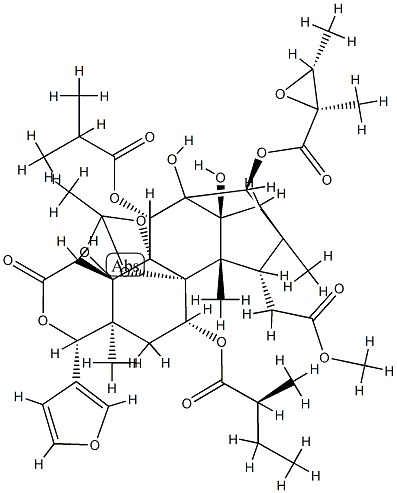 Entandrophragmin Struktur