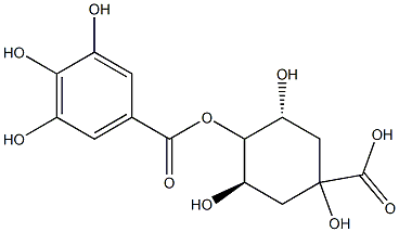 4-Galloylquinic acid Struktur