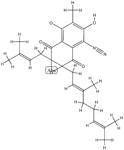 Antibiotic SF-2415A2 Struktur