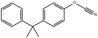 4-CUMYLPHENOL CYANATE ESTER Struktur