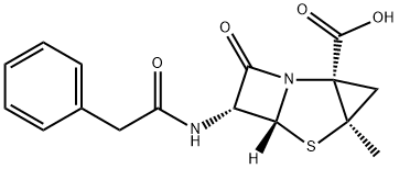 2,3-methylene penam Struktur