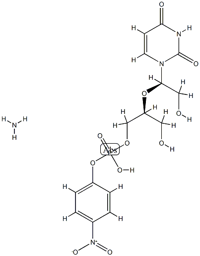 2',3'-secouridine 4-nitrophenyl 5'-phosphate Struktur