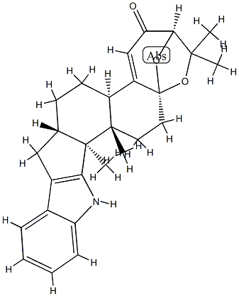 paspalicine Struktur