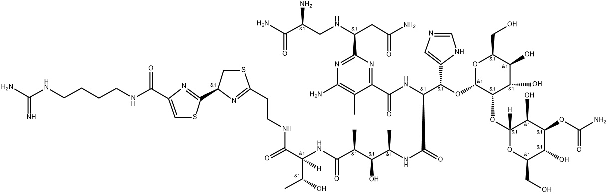 博萊霉素 結(jié)構(gòu)式