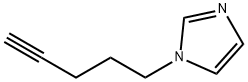 1H-Imidazole,1-(4-pentynyl)-(9CI) Struktur