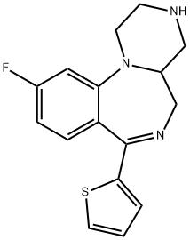 N-desmethyltimelotem Struktur