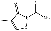 2(3H)-Isoxazolecarboxamide,4-methyl-3-oxo-(9CI) Struktur