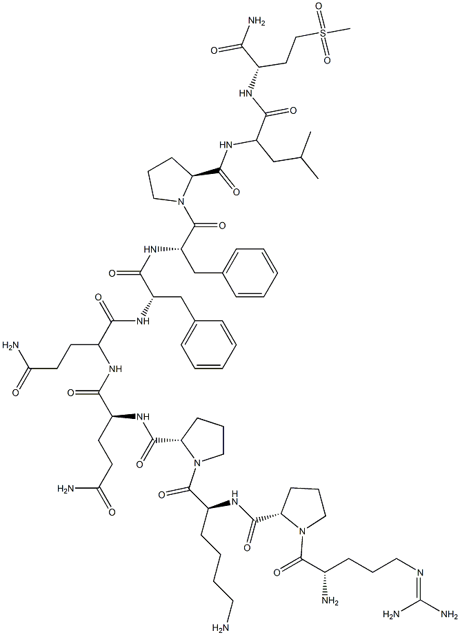 substance P, Pro(9)-Met(O2)(11)- Struktur