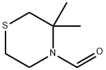 4-Thiomorpholinecarboxaldehyde, 3,3-dimethyl- (9CI) Struktur