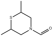 4-Thiomorpholinecarboxaldehyde, 2,6-dimethyl- (9CI) Struktur