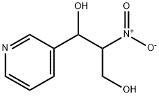 2-Nitro-1-pyridin-3-yl-propane-1,3-diol Struktur