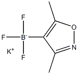 Potassium 3,5-dimethylisoxazole-4-yltrifluoroborate Struktur