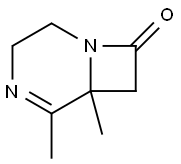 1,4-Diazabicyclo[4.2.0]oct-4-en-8-one,5,6-dimethyl-(9CI) Struktur