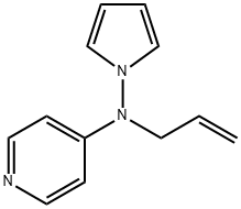 4-Pyridinamine,N-2-propenyl-N-1H-pyrrol-1-yl-(9CI) Struktur