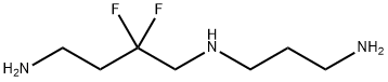 6,6-difluorospermidine Struktur