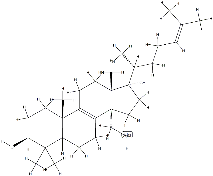 32-hydroxylanosterol Struktur