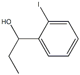 1-(2-iodophenyl)propan-1-ol Struktur