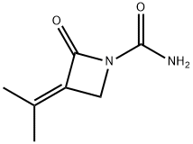 1-Azetidinecarboxamide,3-(1-methylethylidene)-2-oxo-(9CI) Struktur