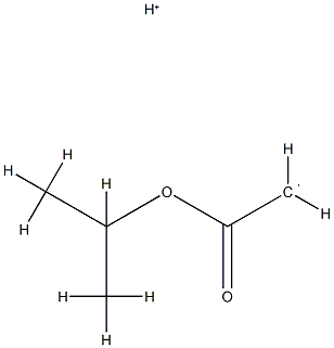 Ethyl,  2-(1-methylethoxy)-2-oxo-,  conjugate  monoacid  (9CI) Struktur