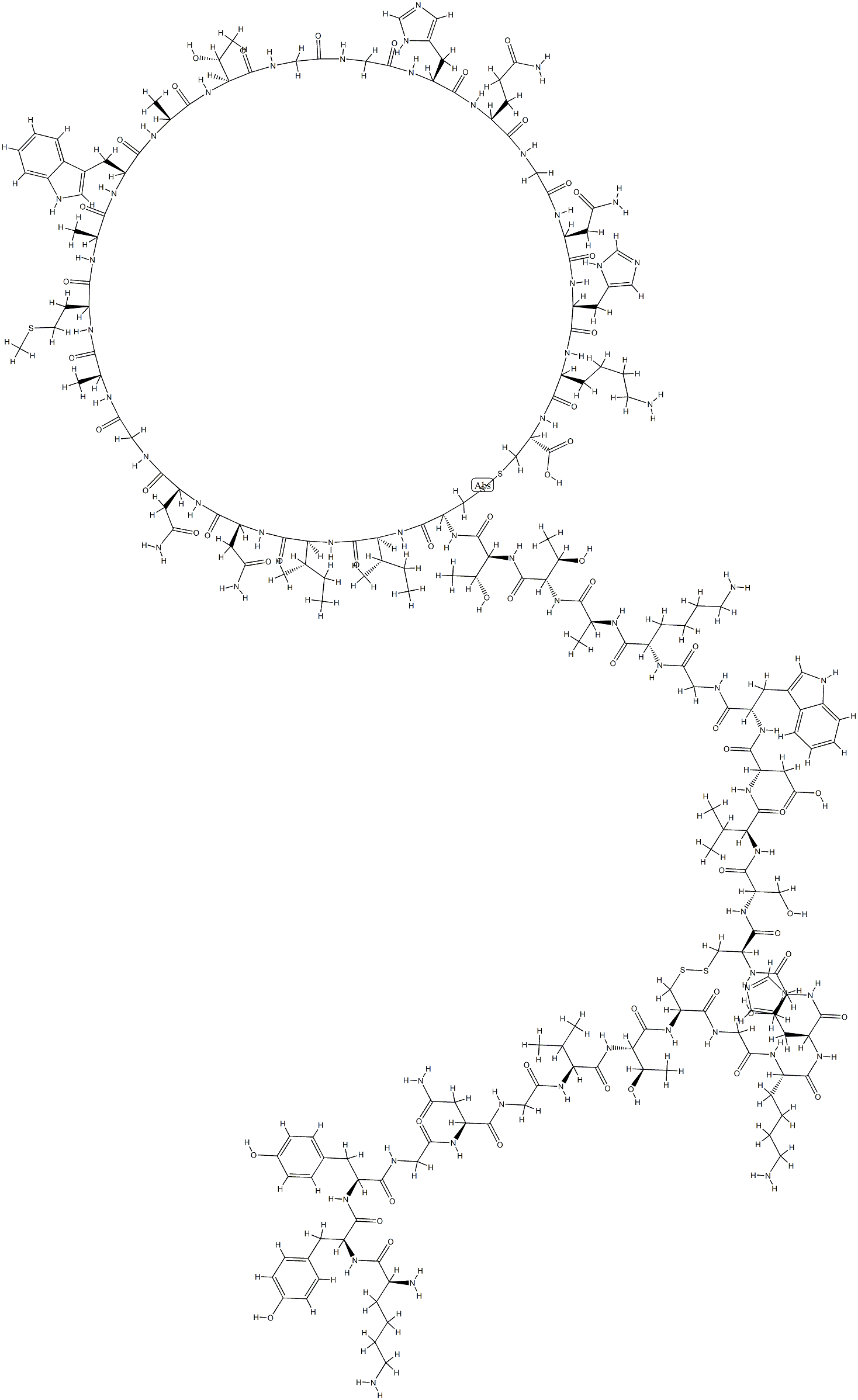 pediocin PA-1 Struktur