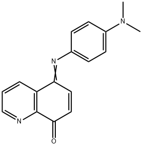 5-((4-(DIMETHYLAMINO)PHENYL)IMINO)-8(5H& Struktur