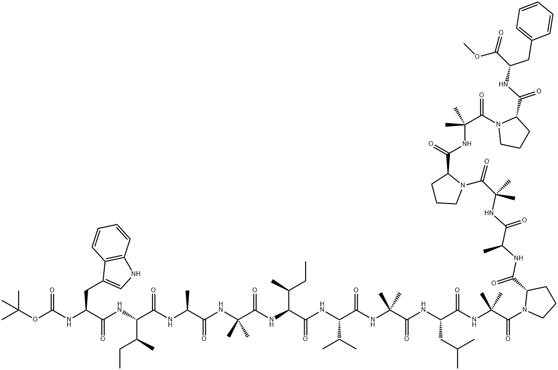 zervamicin A1-16 Struktur