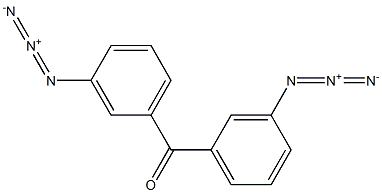 3,3''-DIAZIDOBENZOPHENONE Struktur